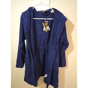 Tom Franks Kids Size Childrens 13yr 158cm NEW Blue Bath Robe